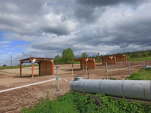 Bau unserer Weidehütten